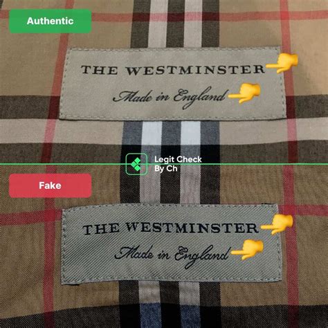 burberry buy fake|how to authenticate Burberry.